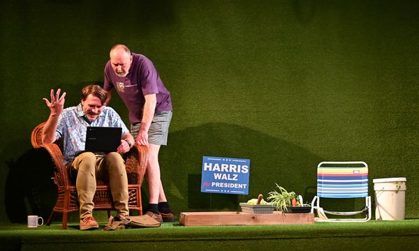 Victor Holstein and Frank Nall  Photo
