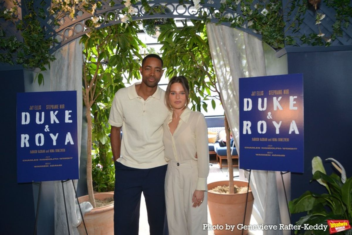 Jay Ellis. and Stephanie Nur  at 