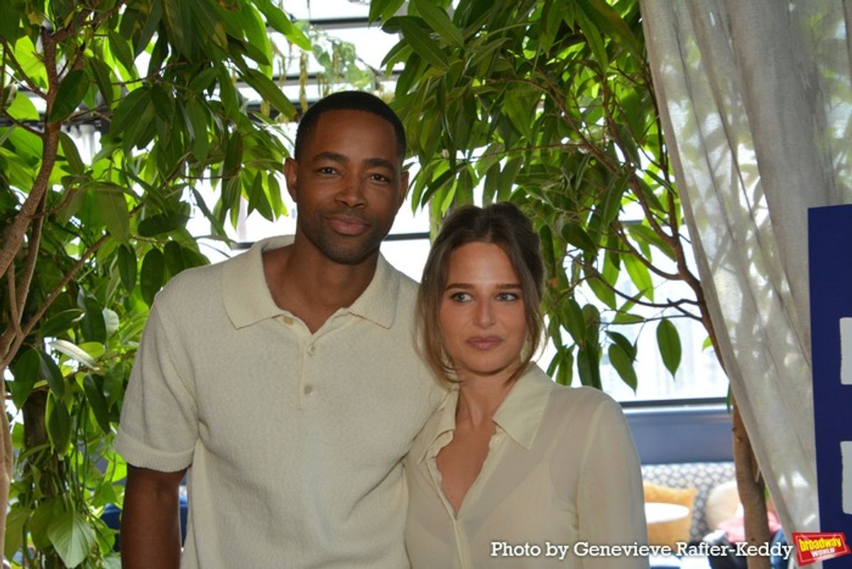 Jay Ellis. and Stephanie Nur  at 