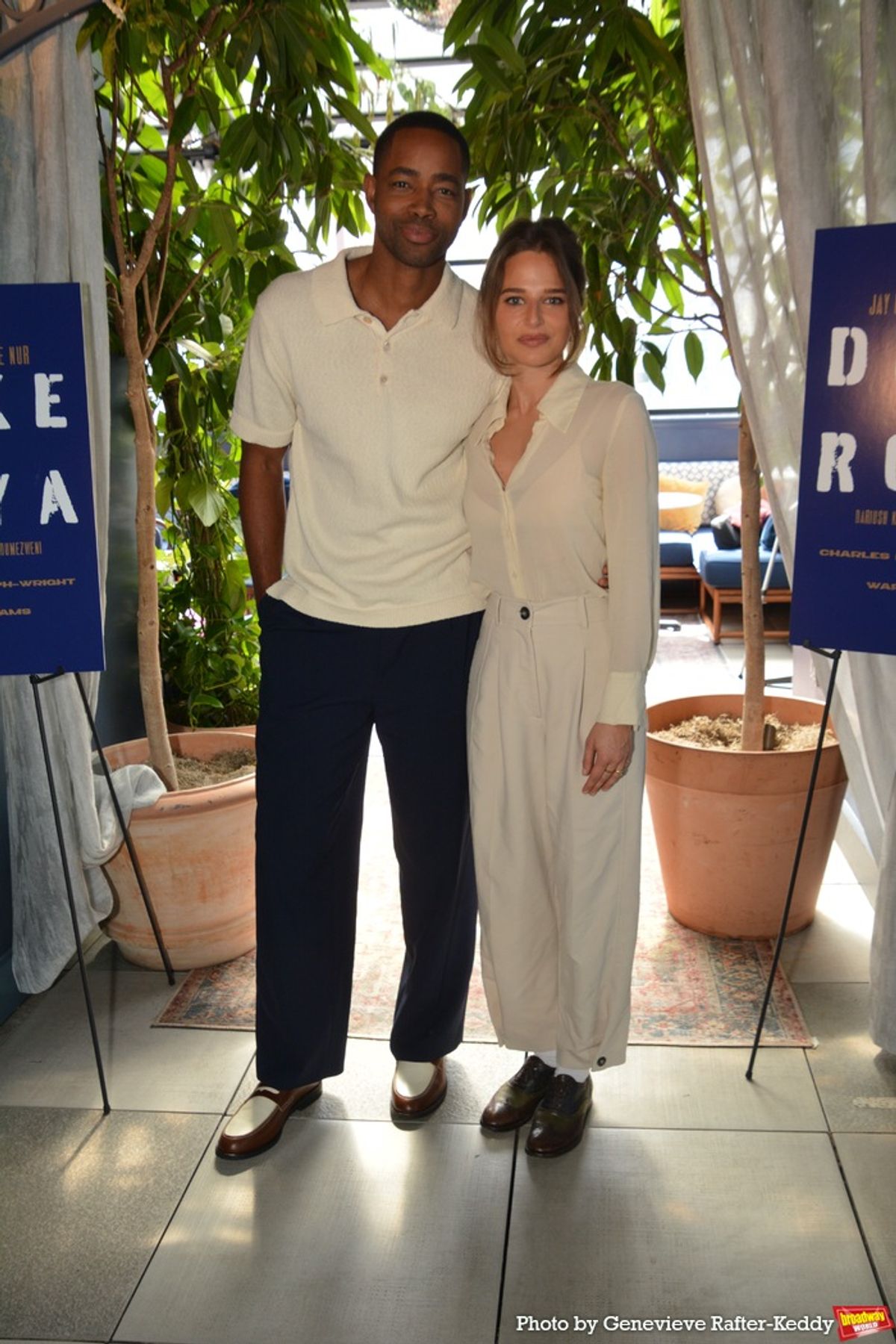 Jay Ellis. and Stephanie Nur  at 