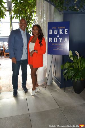 Warren Adams and Naturi Naughton-Lewis Photo