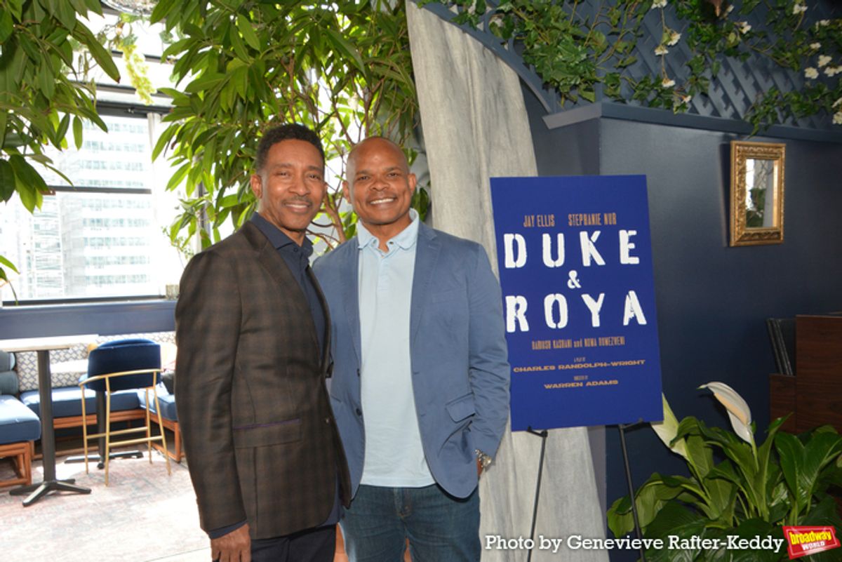 Charles Randolph Wright and Warren Adams at 