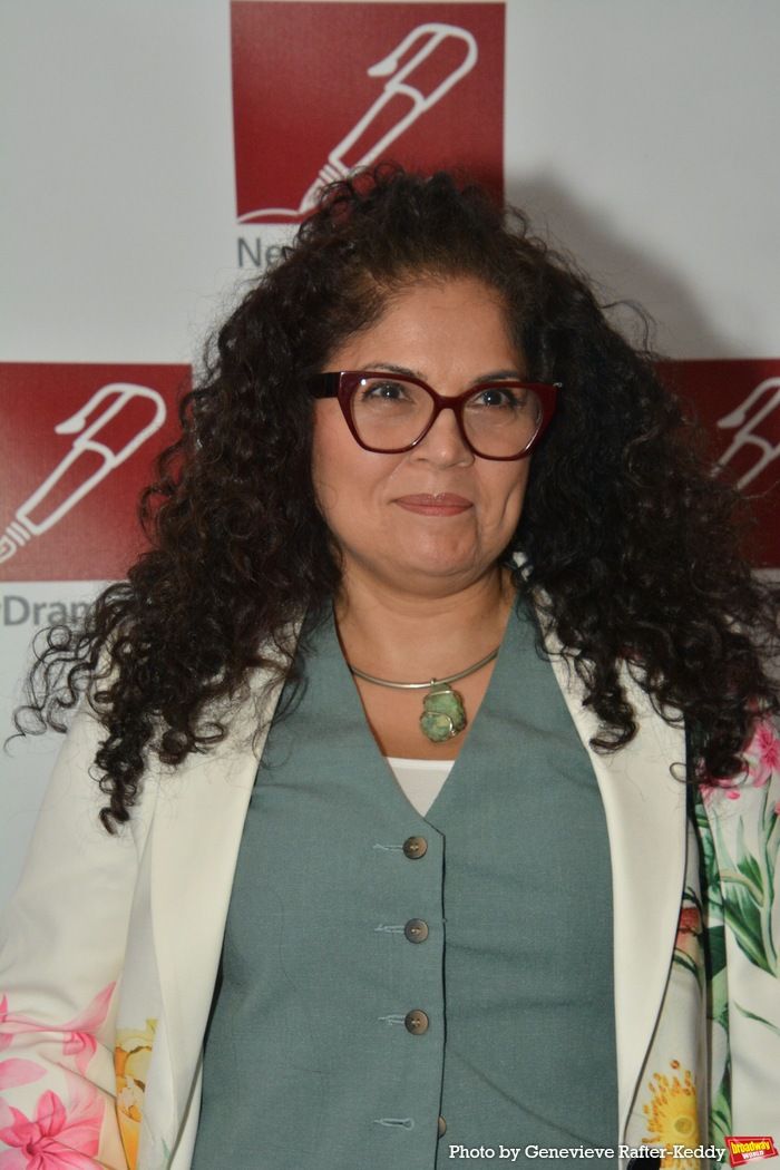 Photos: REDWOOD Duo Idina Menzel and Tina Landau Honored At New Dramatists Luncheon  Image