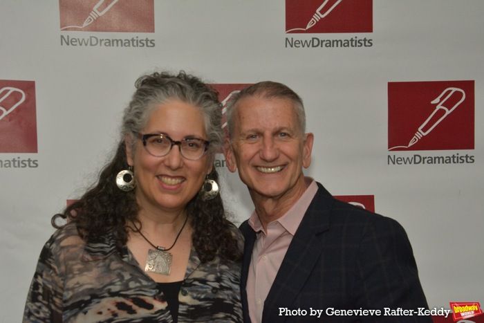 Photos: REDWOOD Duo Idina Menzel and Tina Landau Honored At New Dramatists Luncheon  Image