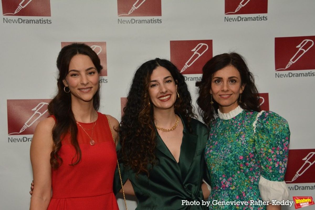 Tale Ashe, Sanaz Toossi and Marjan Neshat at 