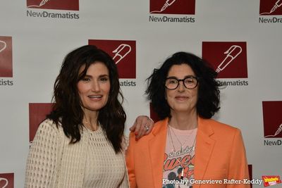 Idina Menzel and Tina Landau Photo