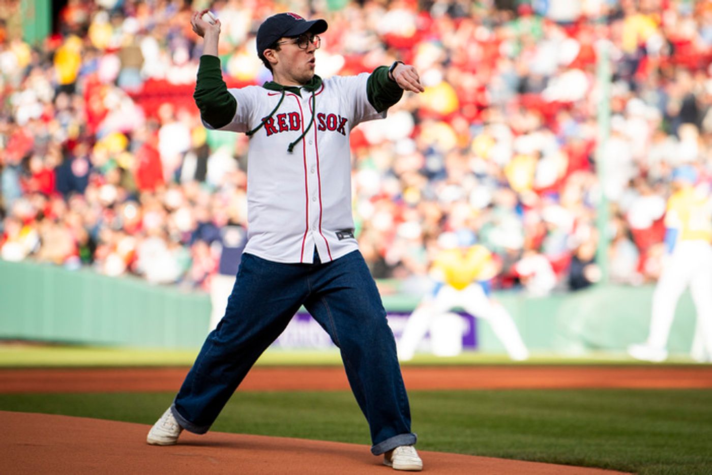 Video: CURSED CHILD Star Alex Serino Celebrates 'Harry Potter Day' At Fenway Park  Image