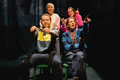 Michael Jibson, Gay Soper, Gemma Whelan and Nancy Allsop Photo