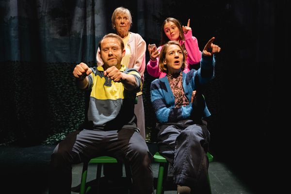 Michael Jibson, Gay Soper, Gemma Whelan and Nancy Allsop Photo