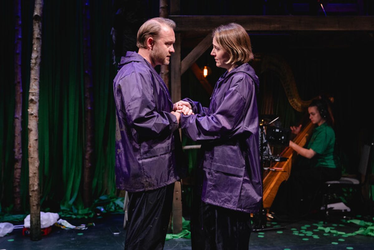 Michael Jibson and Gemma Whelan at 