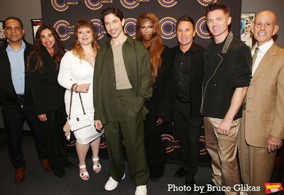 Nick Adams, Luxx Noir London and "Drag: The Musical" Team Photo