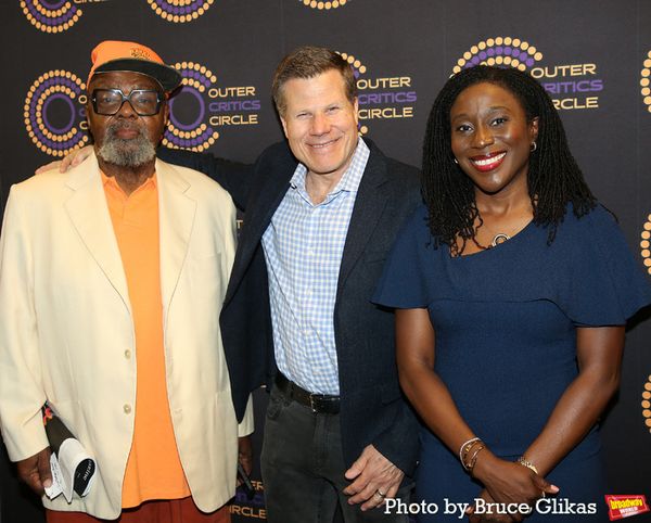 Junior Labeija, Bill Rauch and Khady Kamara Nunez  Photo