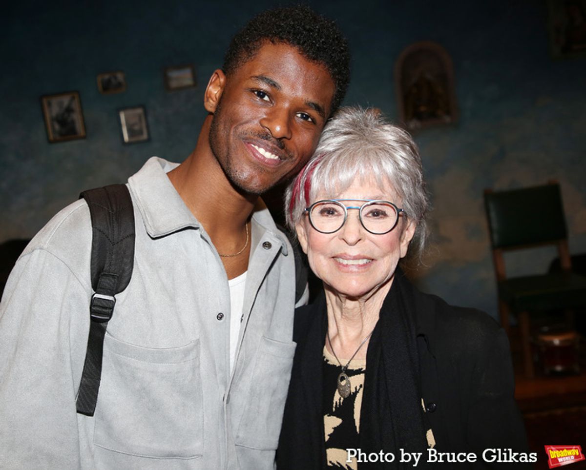 Wesley Wray and Rita Moreno  at 