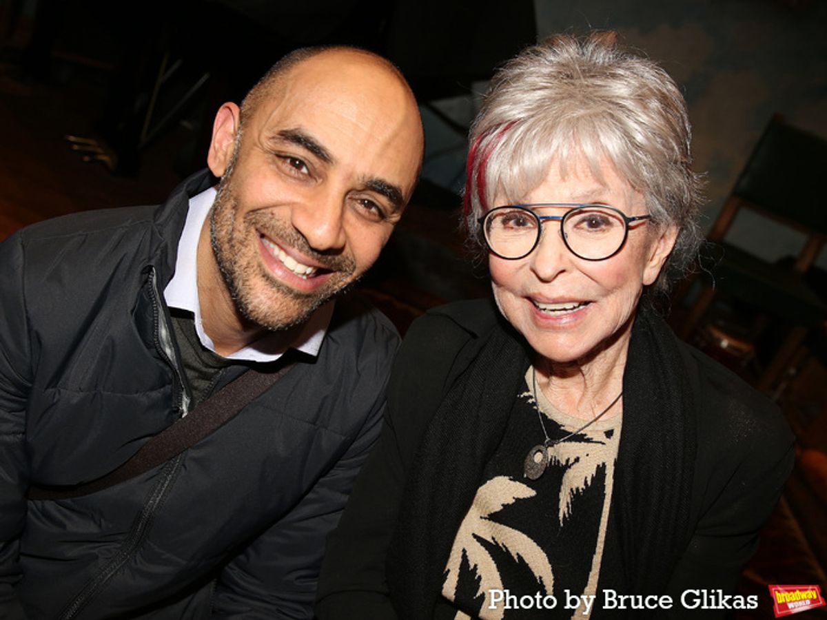 Director Saheem Ali and Rita Moreno at 