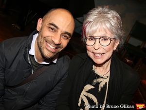 Director Saheem Ali and Rita Moreno Photo