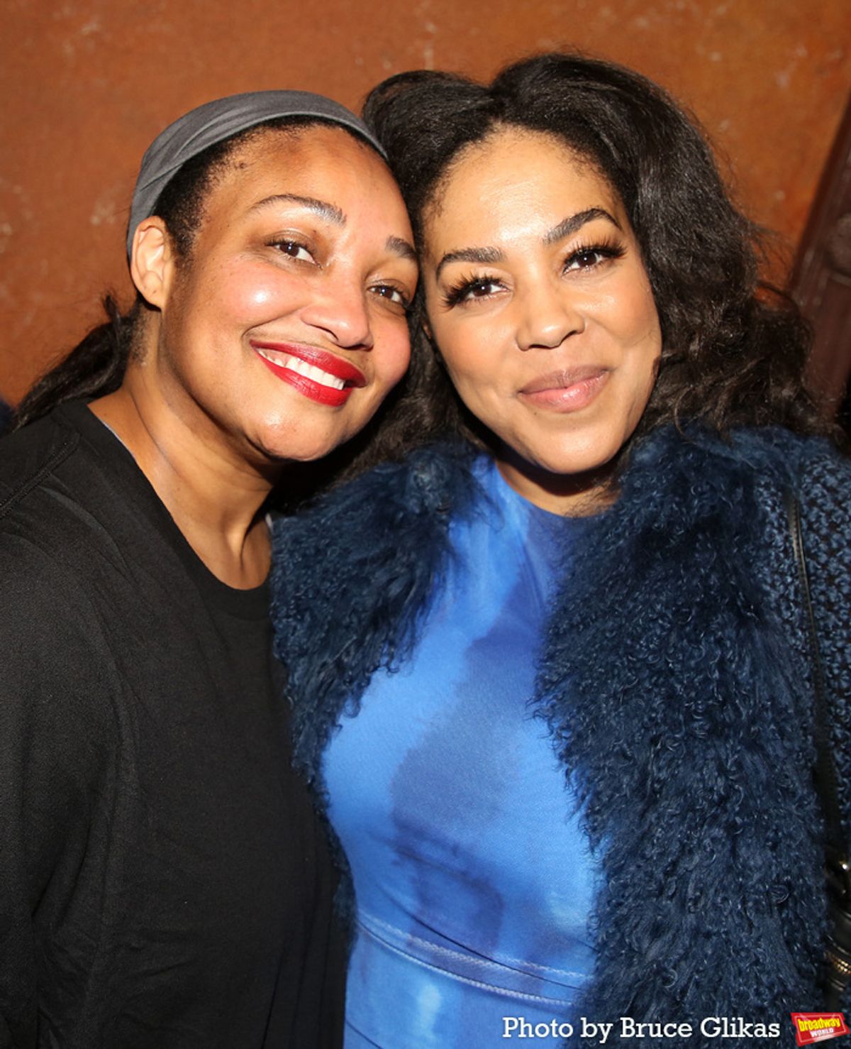 Natalie Venetia Belcon and De’Adre Aziza  at 