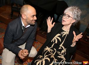Director Saheem Ali and Rita Moreno Photo