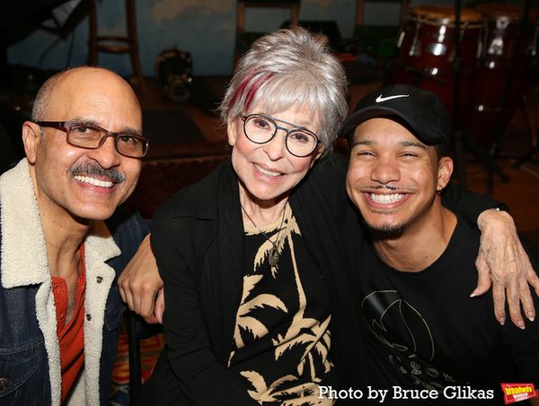 Julio Monge, Rita Moreno and Da’Von T. Moody Photo