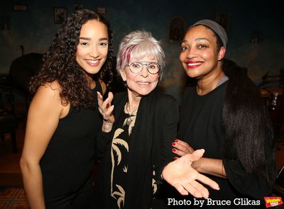 Isa Antonetti, Rita Moreno and Natalie Venetia Belcon Photo