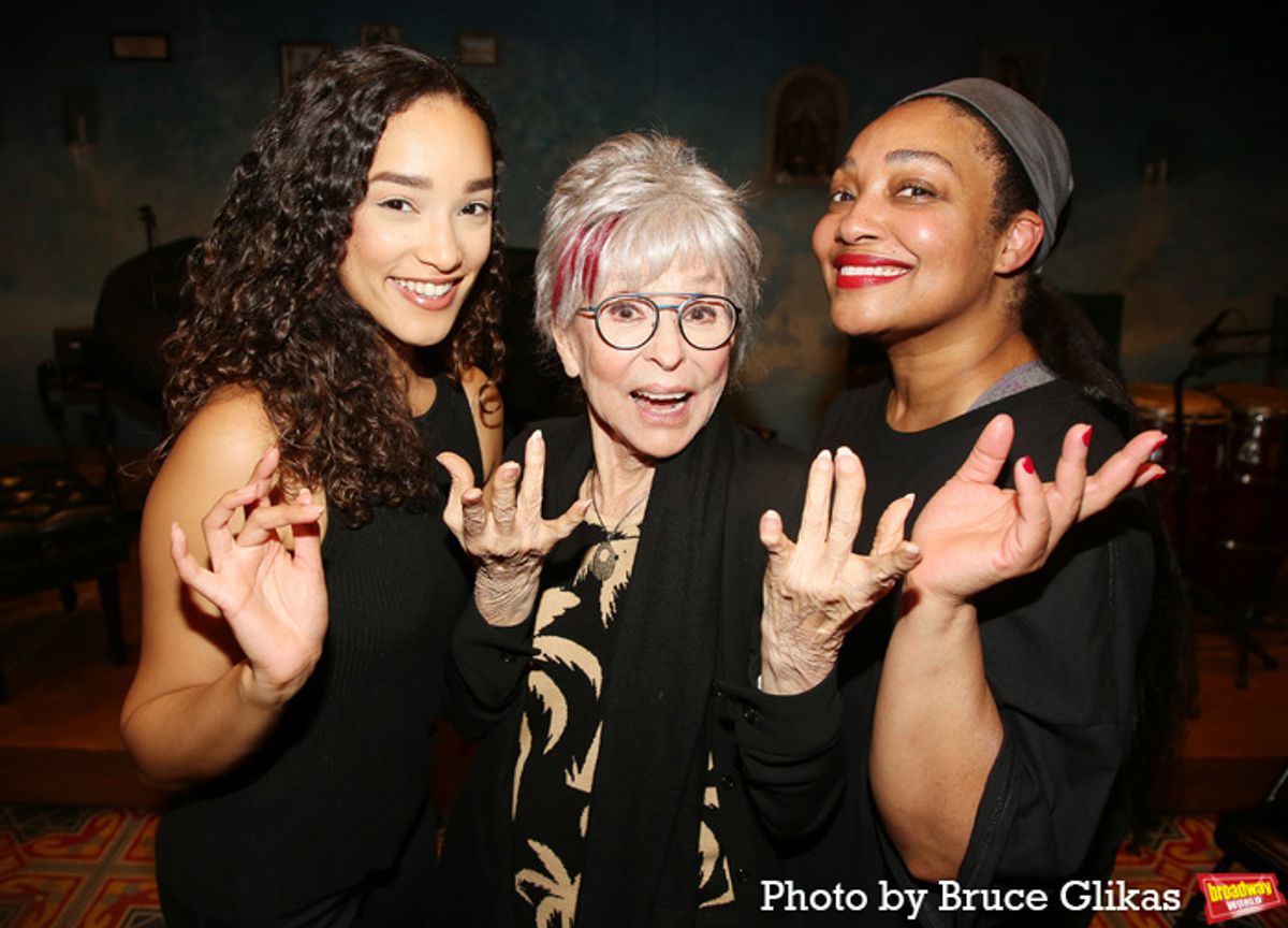 Isa Antonetti, Rita Moreno and Natalie Venetia Belcon at 