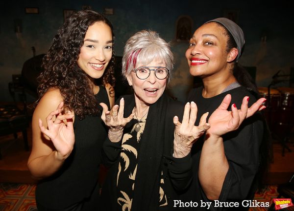 Isa Antonetti, Rita Moreno and Natalie Venetia Belcon Photo