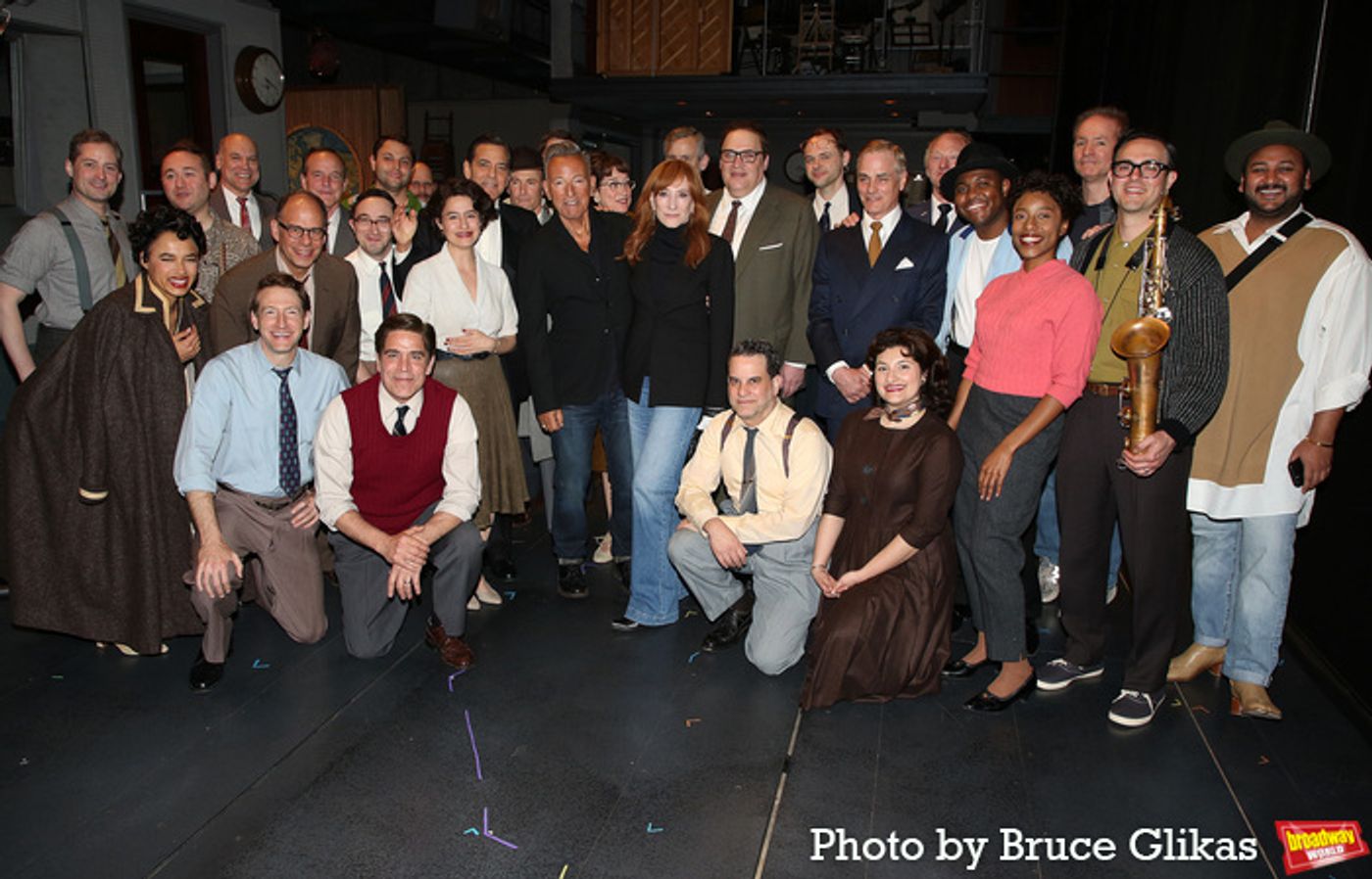 Photos: Bruce Springsteen Visits GOOD NIGHT, AND GOOD LUCK  Image