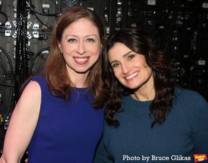 Dr. Chelsea Clinton and Idina Menze Photo