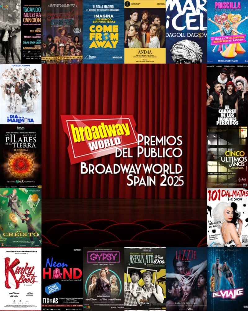 El Público decide los Candidatos a los Premios BroadwayWorld Spain 2025 El Público decide los Candidatos a los Premios BroadwayWorld Spain 2025 Image
