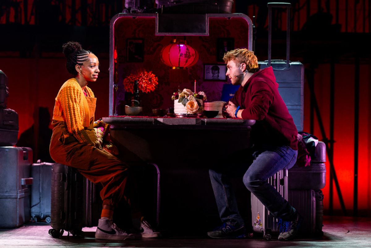 Christiani Pitts and Sam Tutty at 