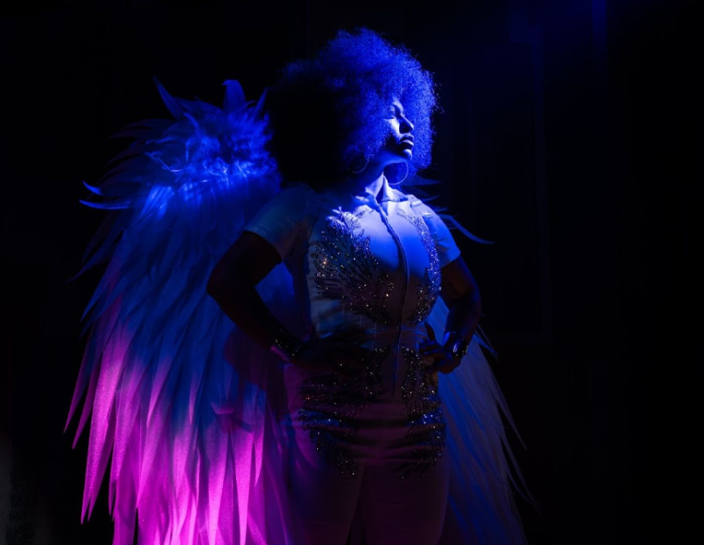 Review: MERRY ME at Diversionary Theatre is a Sexy, Sparkly Farce filled with Angelic Chaos  Image