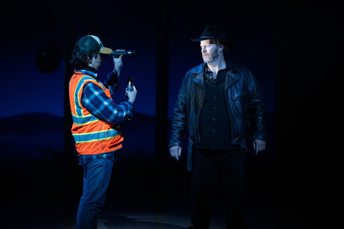 Hunter Brown and Shuler Hensley at 