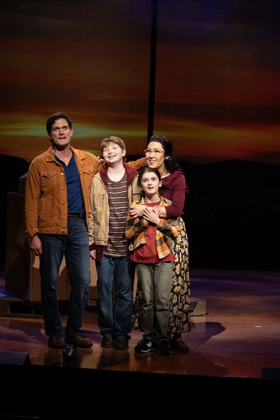 Steven Pasquale, Yair Keydar, Keenan Barrett, and Ruthie Ann Miles Photo