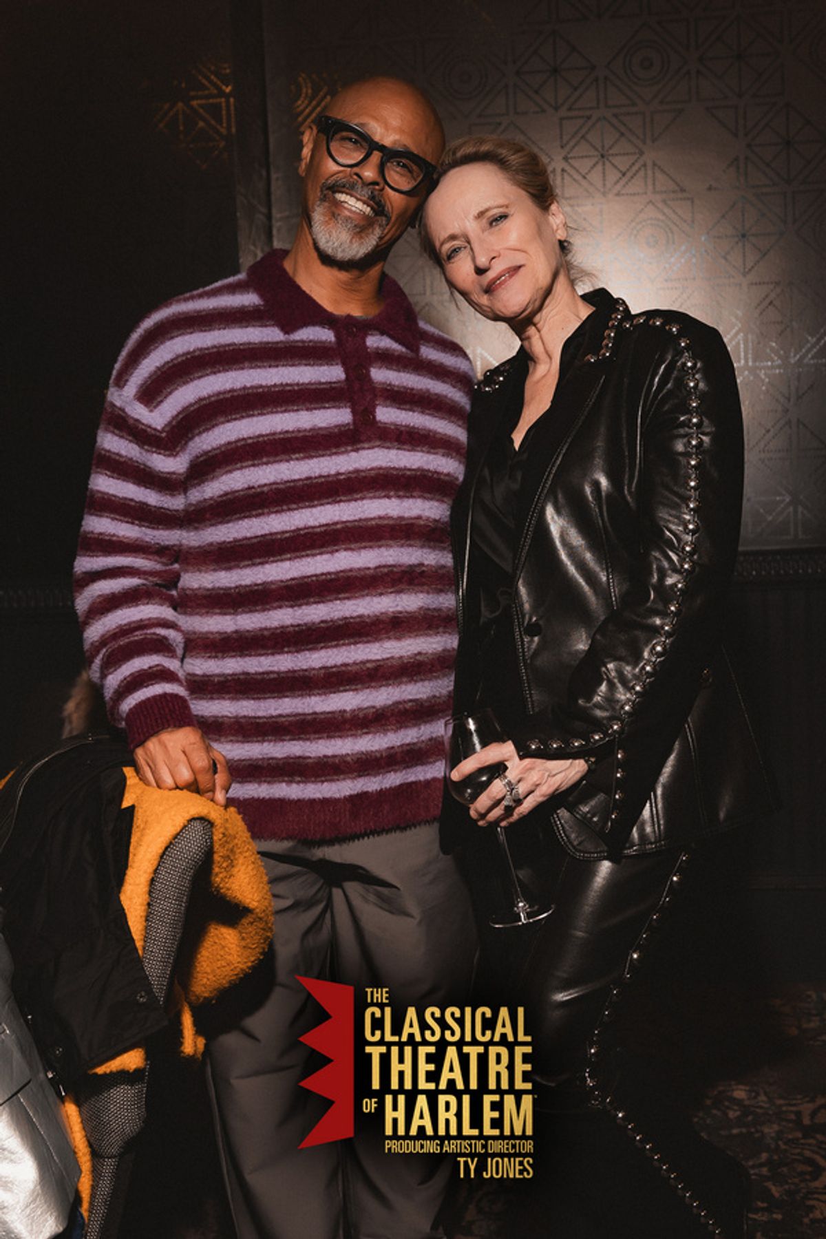 Guest and Laila Robins  at 