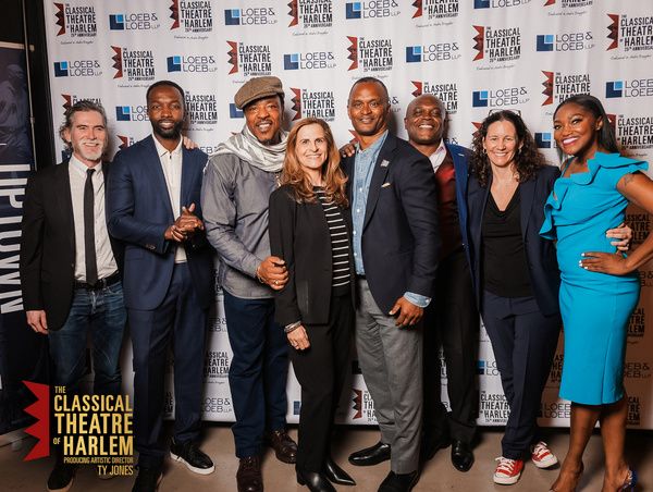Billy Crudup, Jamie Hector, Carl Cofield, Ty Jones, Jill Jones and Guests Photo