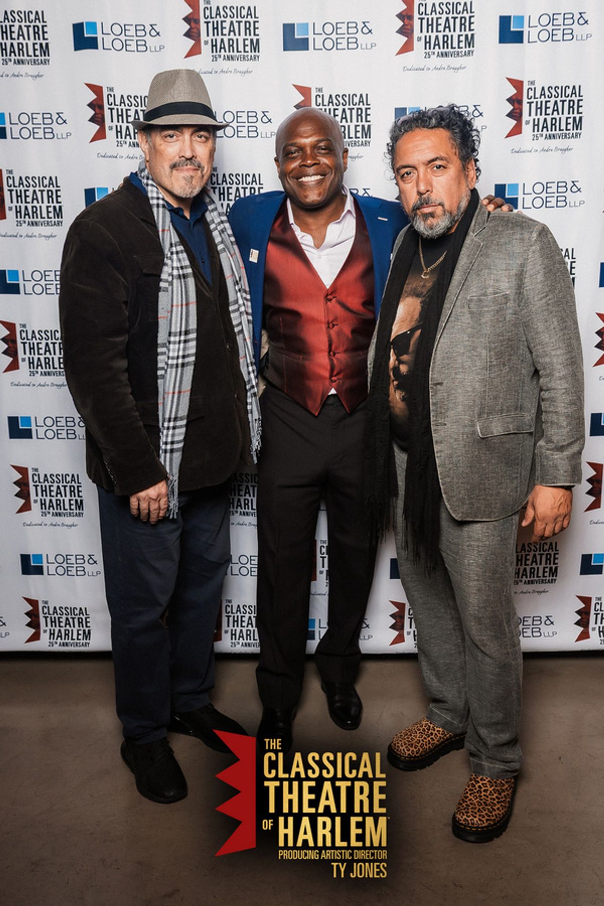 David Zayas, Ty Jones, and Felix Solis  at 