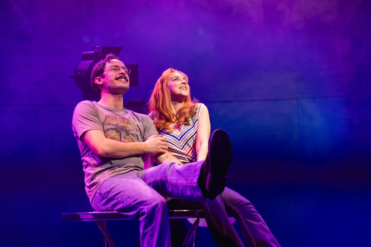 Charlie McCullagh and Evelyn Hoskins at 