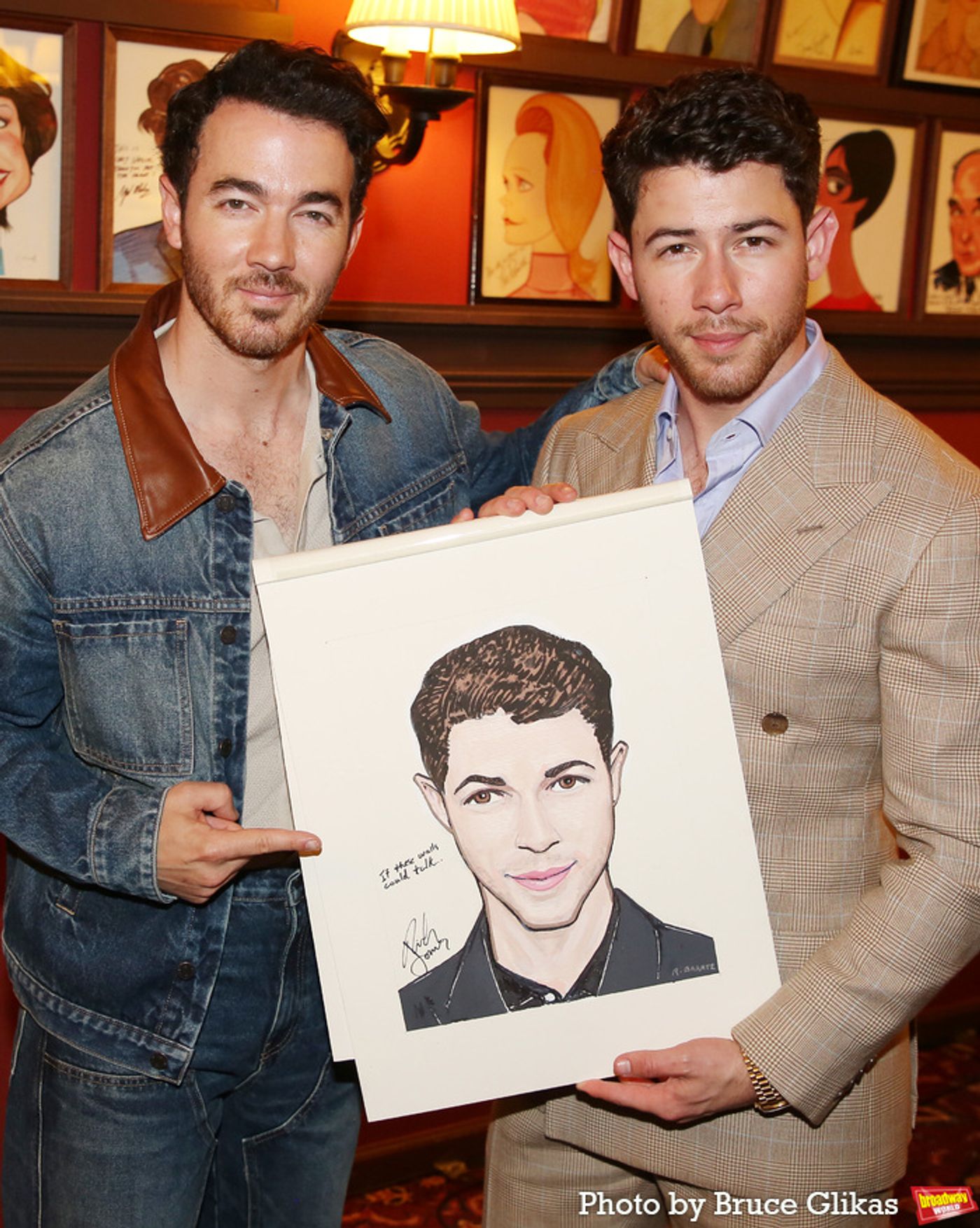 Photos: THE LAST FIVE YEARS Nick Jonas & Adrienne Warren Sardi's Portraits Unveiled  Image