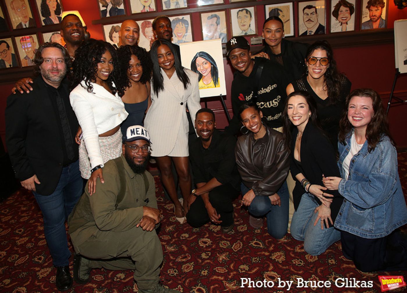 Photos: THE LAST FIVE YEARS Nick Jonas & Adrienne Warren Sardi's Portraits Unveiled  Image
