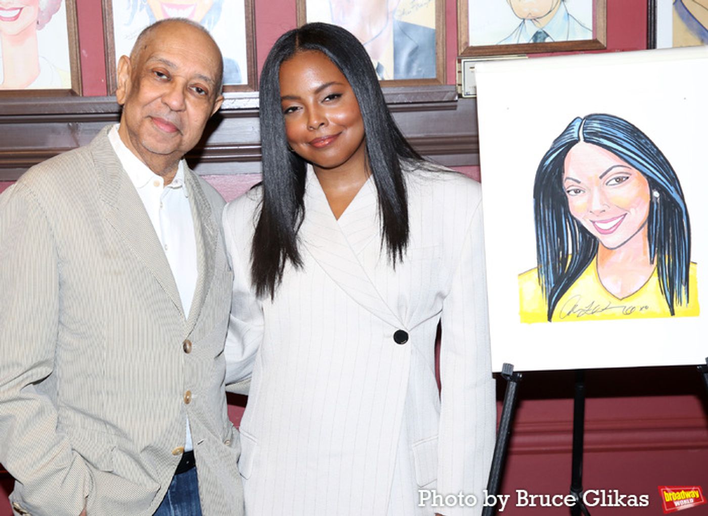 Photos: THE LAST FIVE YEARS Nick Jonas & Adrienne Warren Sardi's Portraits Unveiled  Image