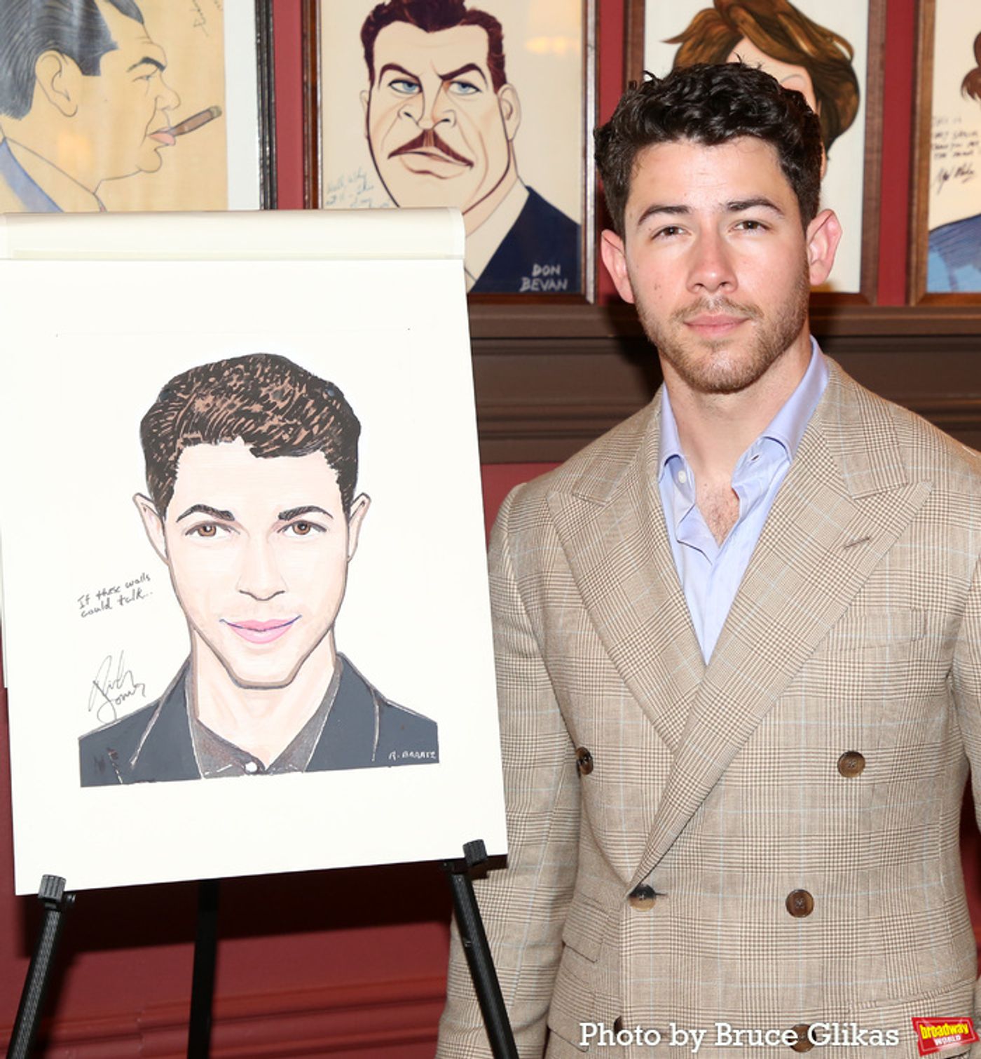 Photos: THE LAST FIVE YEARS Nick Jonas & Adrienne Warren Sardi's Portraits Unveiled  Image