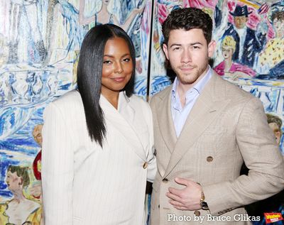 Adrienne Warren and Nick Jonas Photo