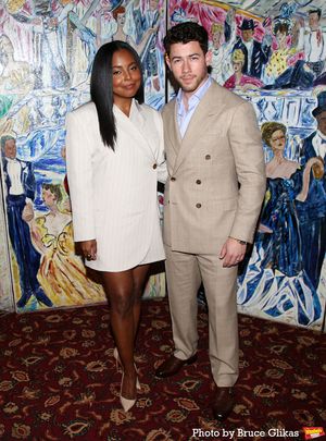Adrienne Warren and Nick Jonas Photo