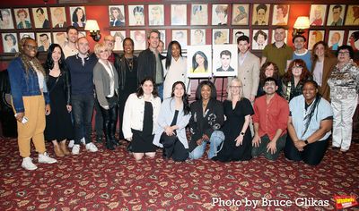 Nick Jonas, Adrienne Warren, Jason Robert Bro0wn & The Company of "The Last Five Year Photo