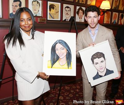 Adrienne Warren and Nick Jonas Photo