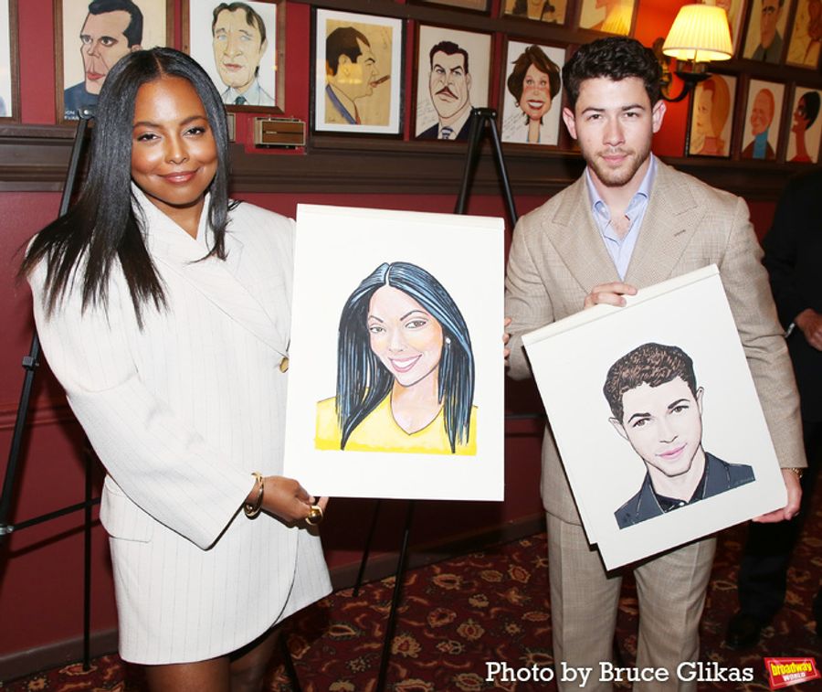 Photos: THE LAST FIVE YEARS Nick Jonas & Adrienne Warren Sardi's Portraits Unveiled  Image