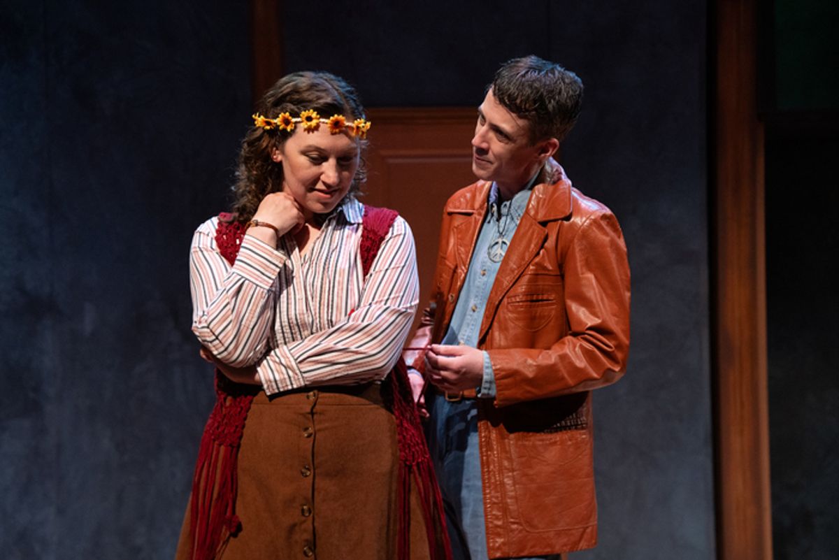 Emily Baker and Joel Moses at 