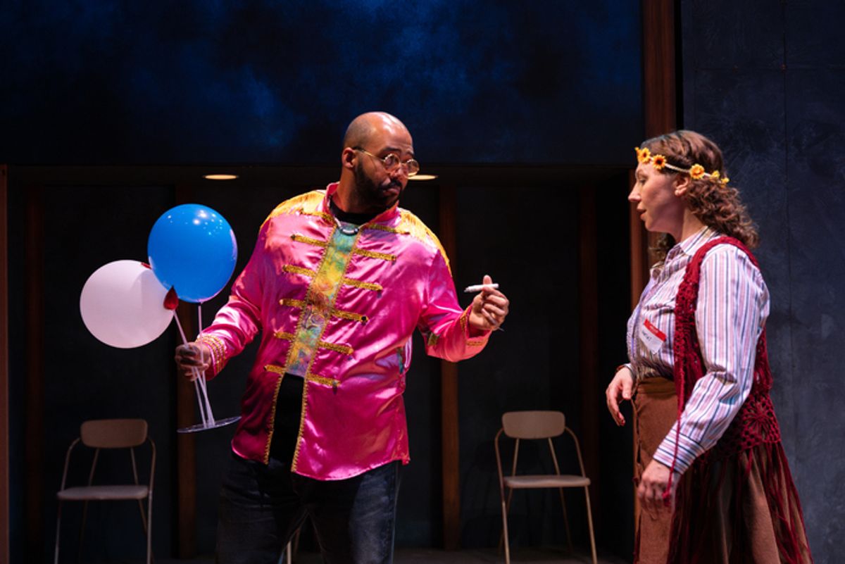 Joshua Mayfield and Emily Baker at 