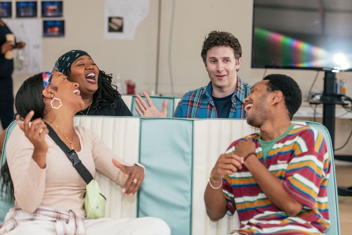 Photos: CO-FOUNDERS in Rehearsal With Aneesa Folds, Roe Hartrampf and More  Image