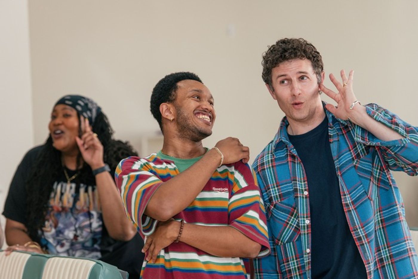 Photos: CO-FOUNDERS in Rehearsal With Aneesa Folds, Roe Hartrampf and More  Image