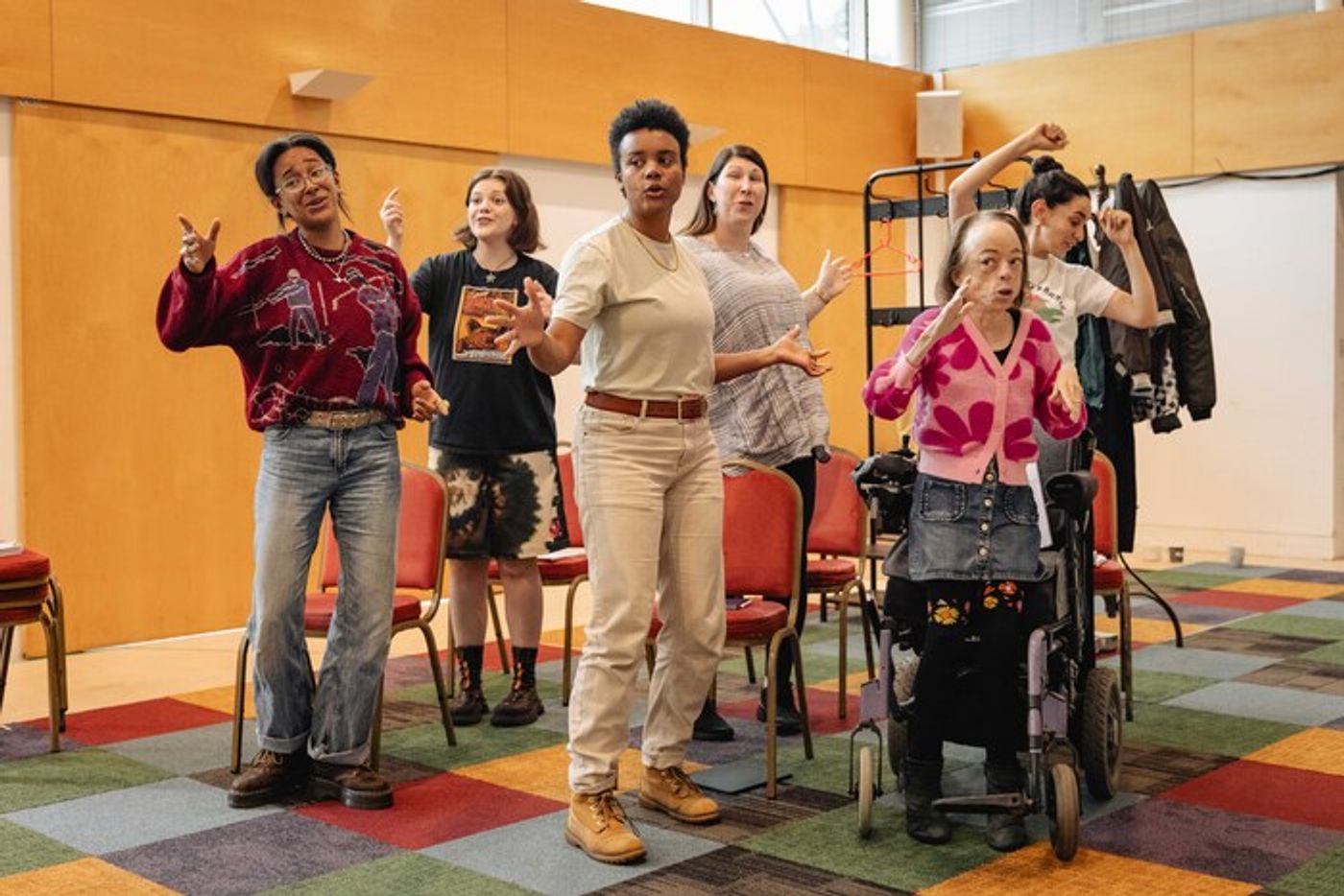 Photos: THE MINISTRY OF LESBIAN AFFAIRS in Rehearsals at Kiln Theatre Photos: THE MINISTRY OF LESBIAN AFFAIRS in Rehearsals at Kiln Theatre Image